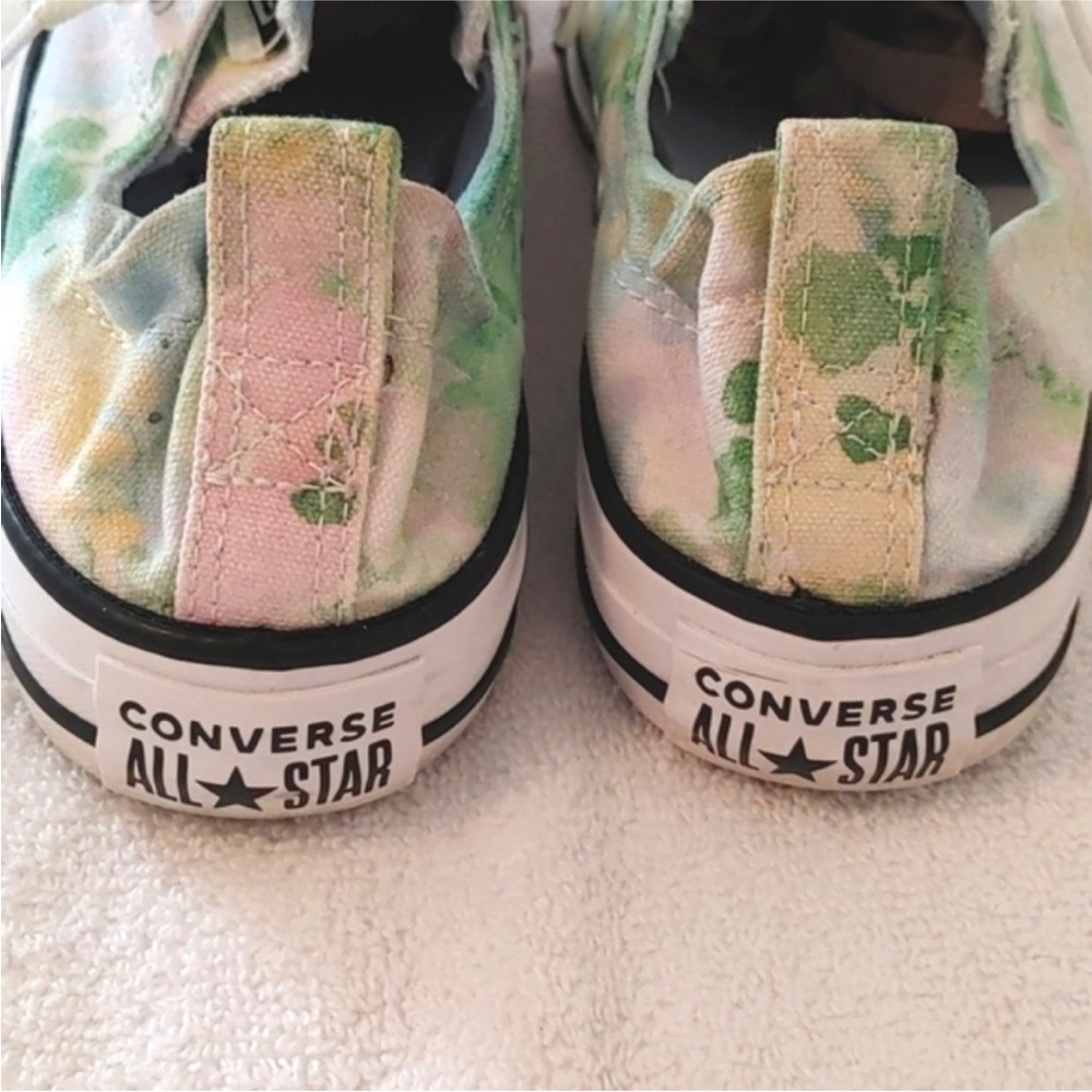 Converse All Stars Floral Sneaker Size 7.5 - Picture 3 of 6